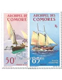 n° 10/11 -  Timbre Comores Poste aérienne