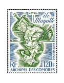 n° 61 -  Timbre Comores Poste aérienne