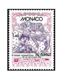 n° 1298 -  Timbre Monaco Poste