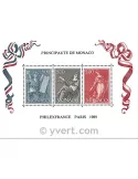 n° 47 -  Timbre Monaco Bloc et feuillets