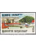 n° 5 -  Timbre Mayotte Poste aérienne