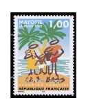 n° 54 -  Timbre Mayotte Poste