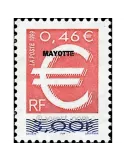 n° 77 -  Timbre Mayotte Poste