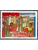 n° 100 -  Timbre Mayotte Poste