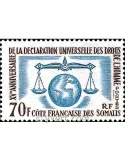 n° 318 -  Timbre Cote des Somalis Poste