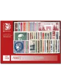 n° 372/418  - Timbre France Année complète  (1938)