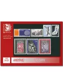 n° 201/208 -  Timbre Andorre Année complète (1970)