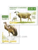 n° 690/691 -  Timbre Andorre Poste