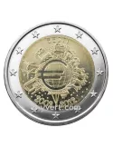 2 EURO COMMEMORATIVE 2012 : ESTONIE (10e anniversaire de la mise en circulation des euros)