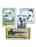 AUSTRALIE ANTARCTIQUE : pochette de 25 timbres (Oblitérés)