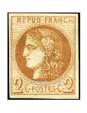 n° 40B obl. - Cérès (Émission de Bordeaux)