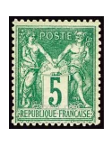 n° 64 obl. - Type Sage (Type I)