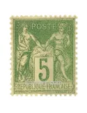 n° 106 obl. - Type Sage (Type II)