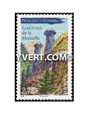 n° 734 -  Timbre Andorre Poste