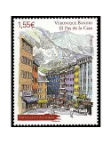 n° 746 -Timbre Andorre Poste