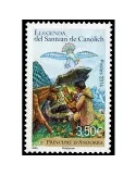 n° 748 -Timbre Andorre Poste