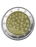 BU : 2 EURO COMMEMORATIVE 2024 COINCARD : BELGIQUE - PRESIDENCE DE L'UE  (Version flamande)