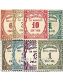 n° 55/62 - Timbre France Taxe