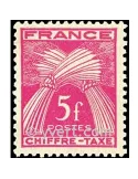 n° 75 - Timbre France Taxe