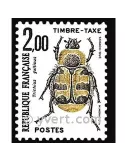 n° 107 - Timbre France Taxe