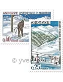 n° 175/176 -  Timbre Andorre Poste
