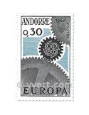 n° 179/180 -  Timbre Andorre Poste