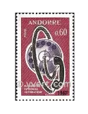 n° 182 -  Timbre Andorre Poste
