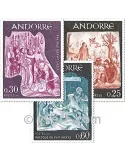 n° 184/186 -  Timbre Andorre Poste
