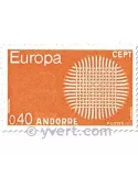 n° 202/203 -  Timbre Andorre Poste