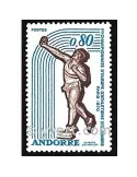 n° 205 -  Timbre Andorre Poste