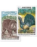 n° 210/211 -  Timbre Andorre Poste