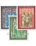 n° 214/216 -  Timbre Andorre Poste