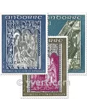 n° 221/223 -  Timbre Andorre Poste