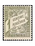 n° 1 -  Timbre Monaco Taxe