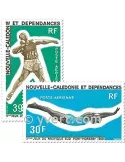 n° 106/107 -  Timbre Nelle-Calédonie Poste aérienne