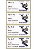 n° 192 - Timbre ESPAGNE Timbres de distributeurs