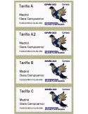 n° 192 - Timbre ESPAGNE Timbres de distributeurs