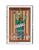 n° 92 -  Timbre Polynésie Poste