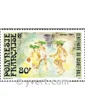 n° 382 -  Timbre Polynésie Poste