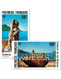 n° 386/388 -  Timbre Polynésie Poste