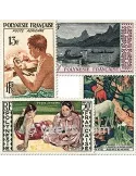 n° 1/4 -  Timbre Polynésie Poste aérienne