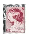 n° 129 -  Timbre Polynésie Poste aérienne