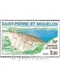 n° 452 -  Timbre Saint-Pierre et Miquelon Poste