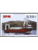 n° 10 -  Timbre Saint-Pierre et Miquelon Bloc et feuillets