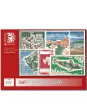 n° 34/39+PA23/26 -  Timbre TAAF Année complète (1971)