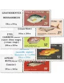 n° 259/263f (feuille) -  Timbre Wallis et Futuna Poste