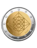 2 EURO COMMEMORATIVE 2024 : LETTONIE (Himmeli Solstice d´Hiver)