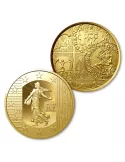 BE : 10 EUROS OR - FRANCE 2016 - SEMEUSE