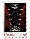 n° 869 - Timbre ILE FEROE Poste