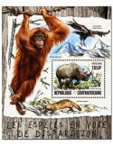 n° 988  : Timbre CENTRAFRIQUE Blocs et feuillets